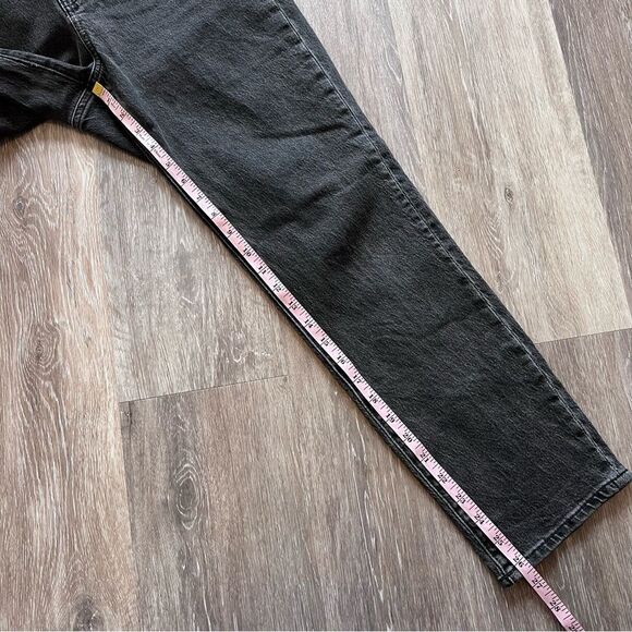 Madewell the curvy perfect vintage jean in black‎ womens size 26 - Picture 3 of 9